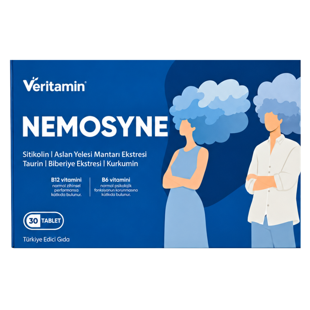 Veritamin Nemosyne 30 Tablet Fiyatları - Modern Eczane