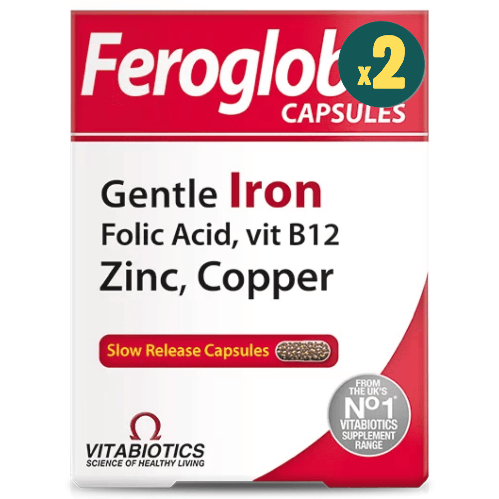 Vitabiotics Feroglobin 30 Kapsül 2 Adet Fiyatları - Modern Eczane