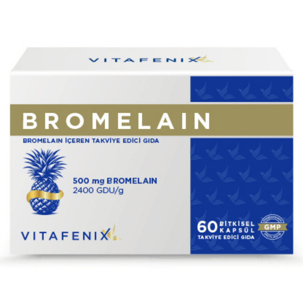 Vitafenix Bromelain 60 Kapsül