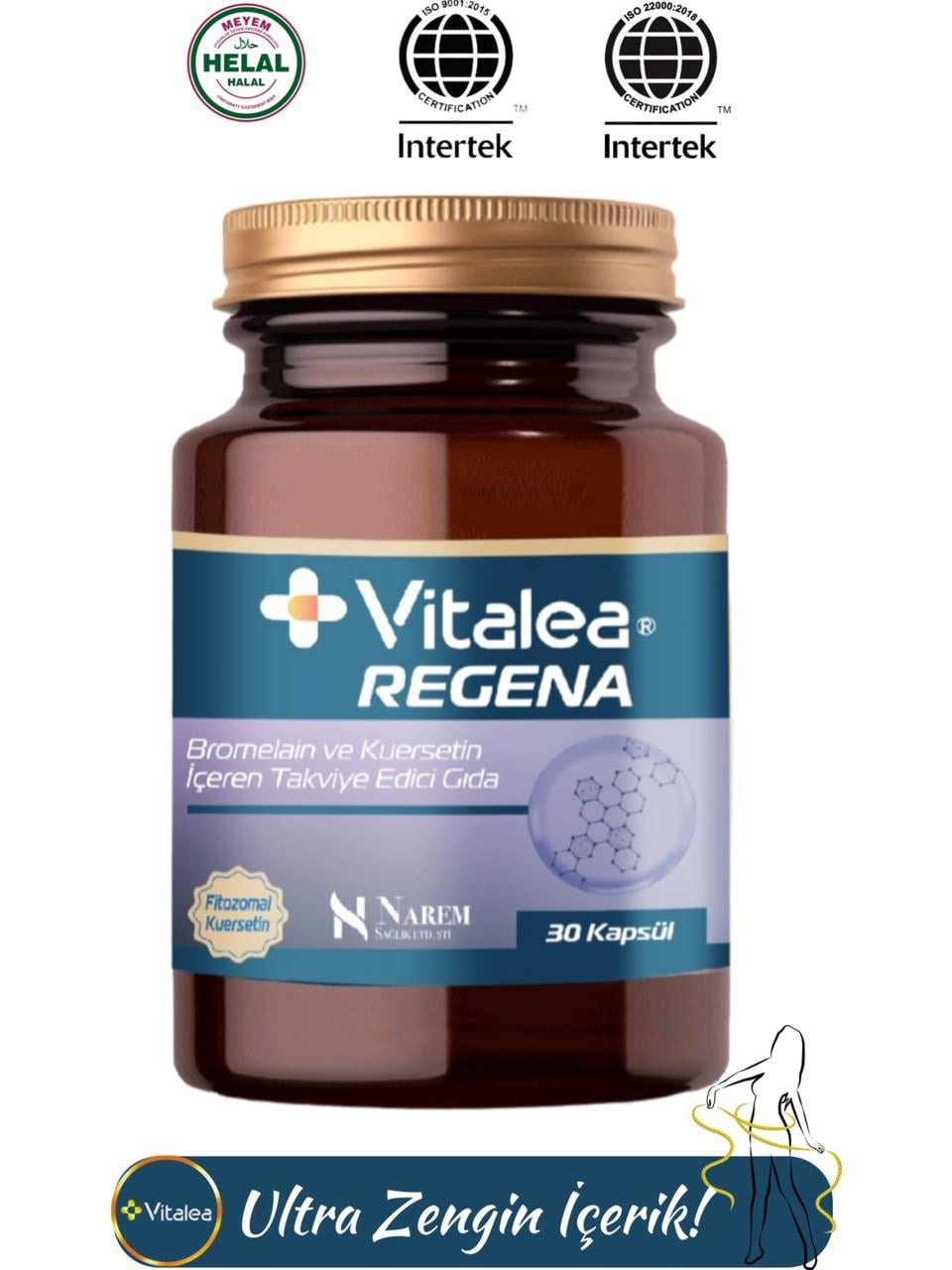 Vitalea REGENA (Bromaleain) 30 Kapsül Fiyatları - Modern Eczane