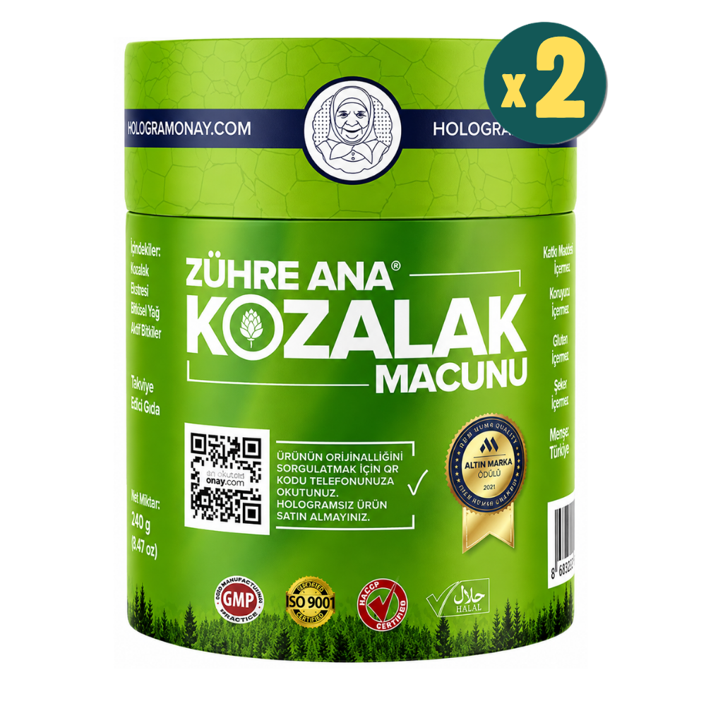 Zühre Ana Kozalak Macunu 240 gr 2 Adet Fiyatları - Modern Eczane