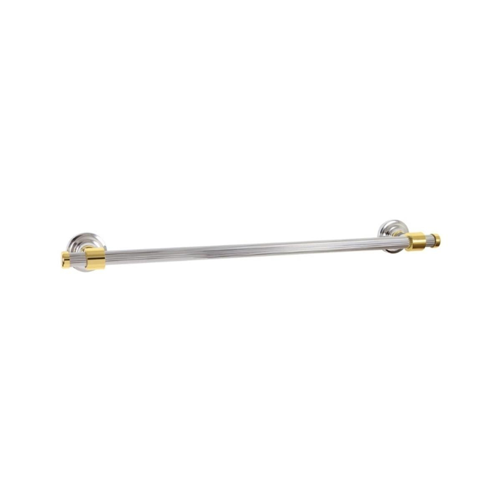 Aksu Line Havlu Bar 40 cm Krom / PVD Gold