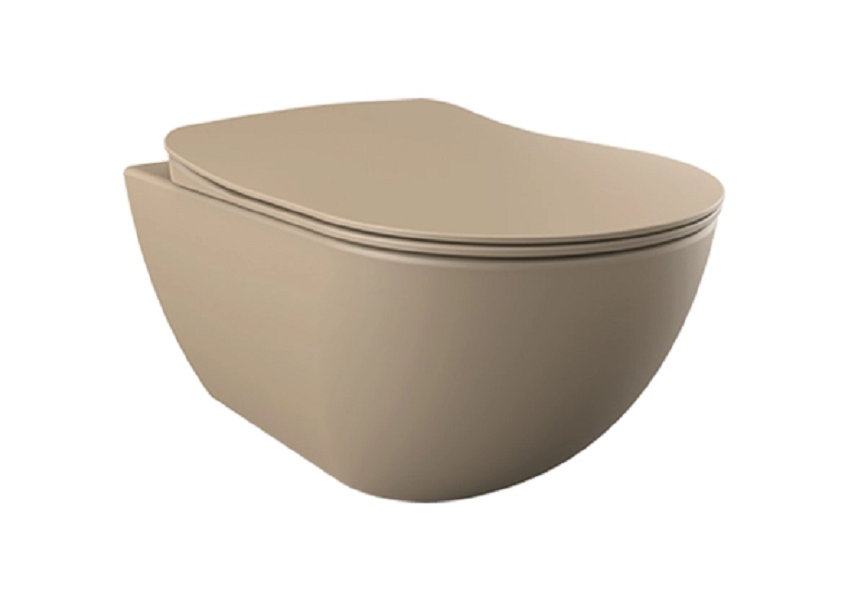 Creavit Free Rim-Off Asma Klozet Mat Cappucino