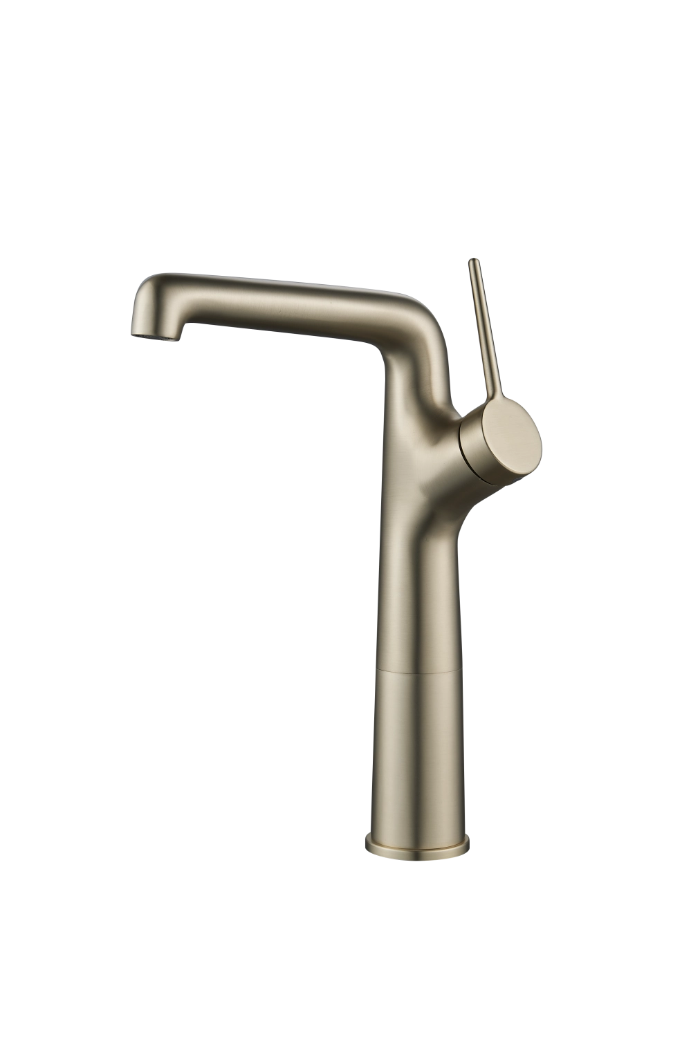 Creavit Flow Uzun Lavabo Armatürü Brush Gold