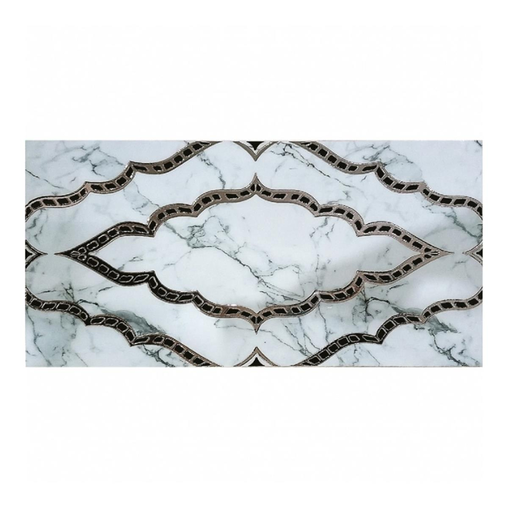 Fionart 30x60 Lozenge Beyaz S2 Dekor Seramik