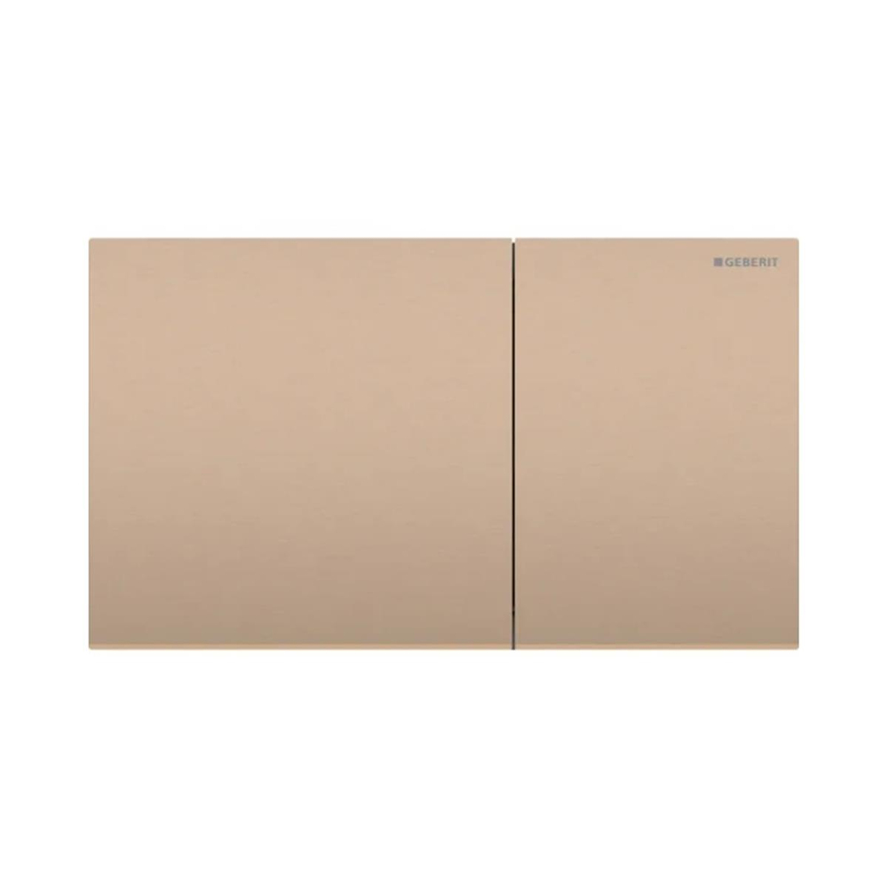 Geberit Kumanda Kapağı Sigma70 - Çift Basmalı - Bronz