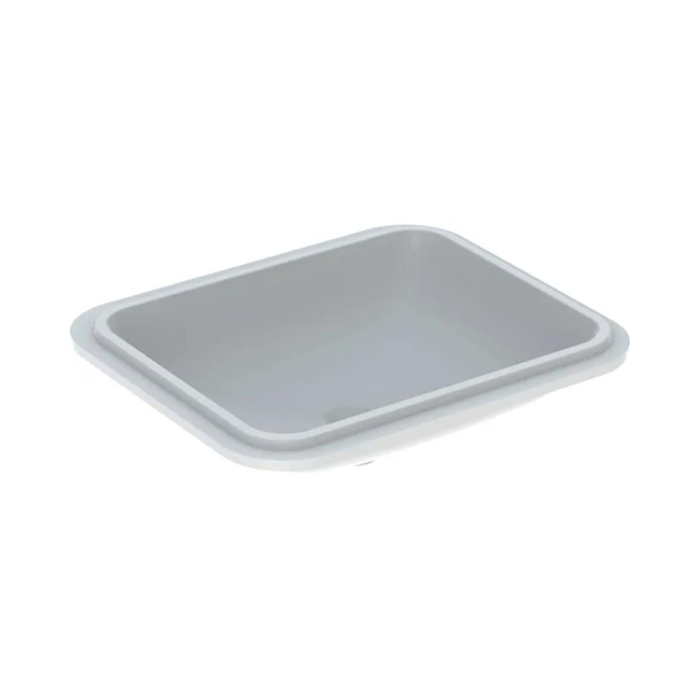 Geberit VariForm Tezgah Altı Lavabo, Dikdörtgen, 50x40 cm (Taşma Deliksiz)