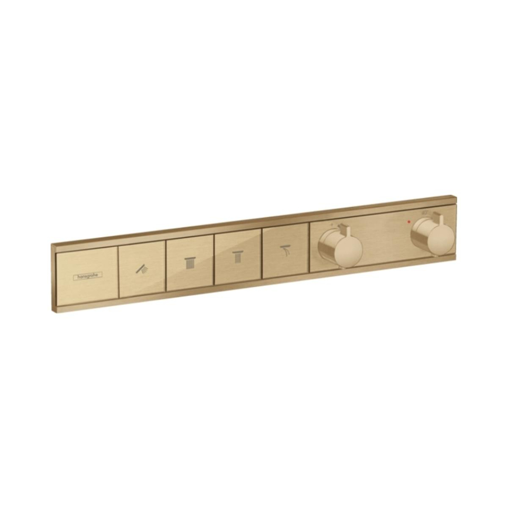 Hansgrohe RainSelect Ankastre Termostat 4 çıkış için Mat Bronz