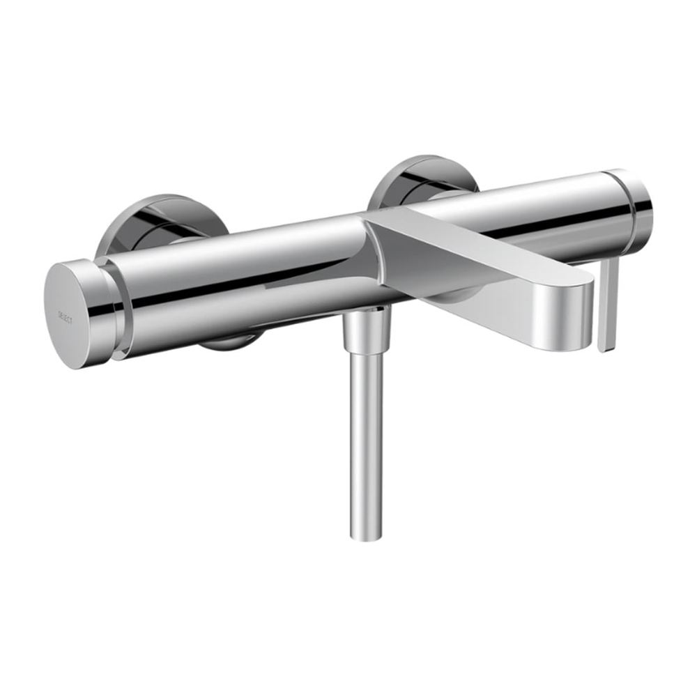 Hansgrohe Finoris Tek Kollu Banyo Bataryası Aplike Montaj Krom