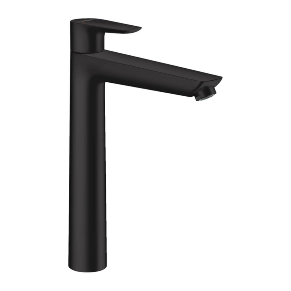 Hansgrohe Talis E Tek Kollu Lavabo Bataryası 240 Kumandalı Satin Siyah