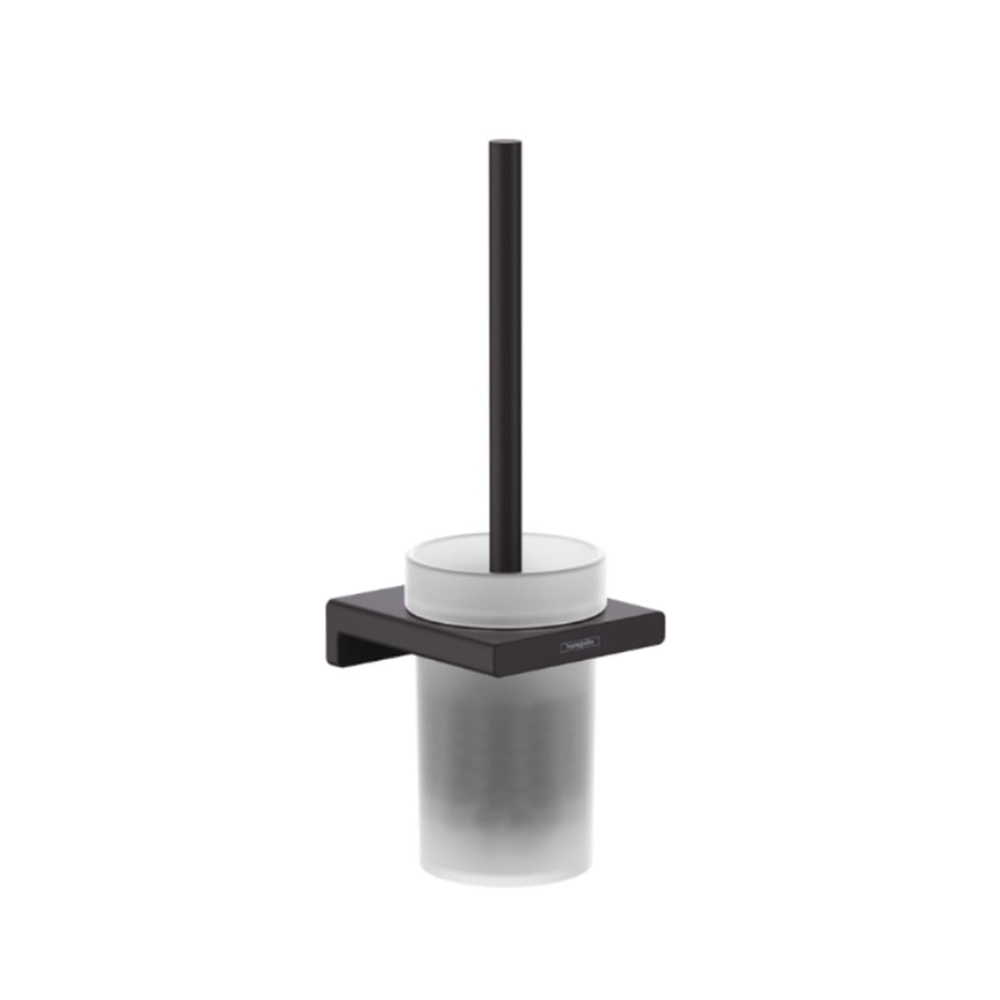 Hansgrohe AddStoris Tuvalet Fırçalığı Satin Siyah