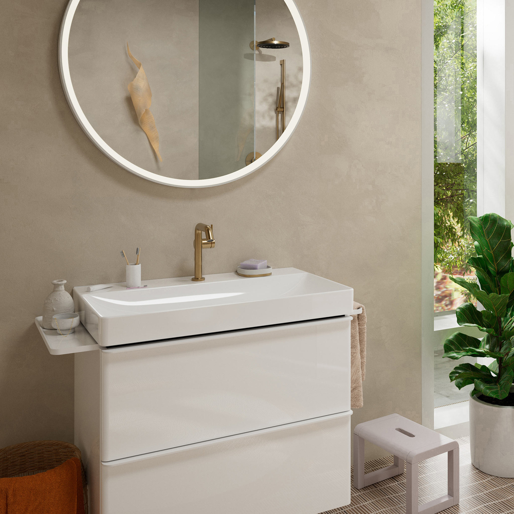 Hansgrohe Tecturis Lavabo Bataryası 150cm Mat Bronz