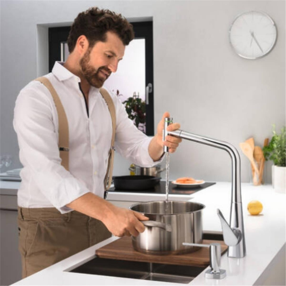 Hansgrohe F15 Kesme Tahtası Ceviz