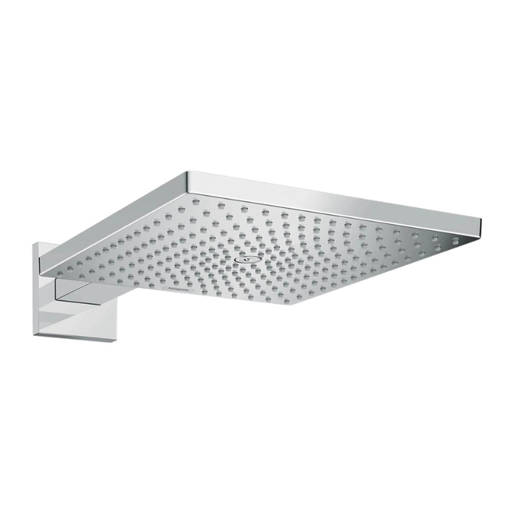 Hansgrohe Raindance E Tepe Duşu 300 1 jet, Ecosmart Duş Dirseği İle Krom