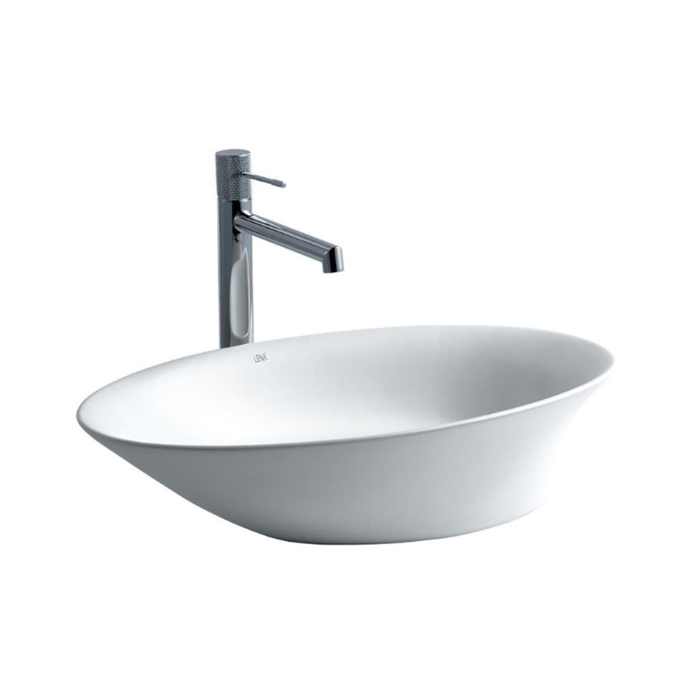 Lena EH-4610MB Tezgah Üstü Porselen Lavabo Karma
