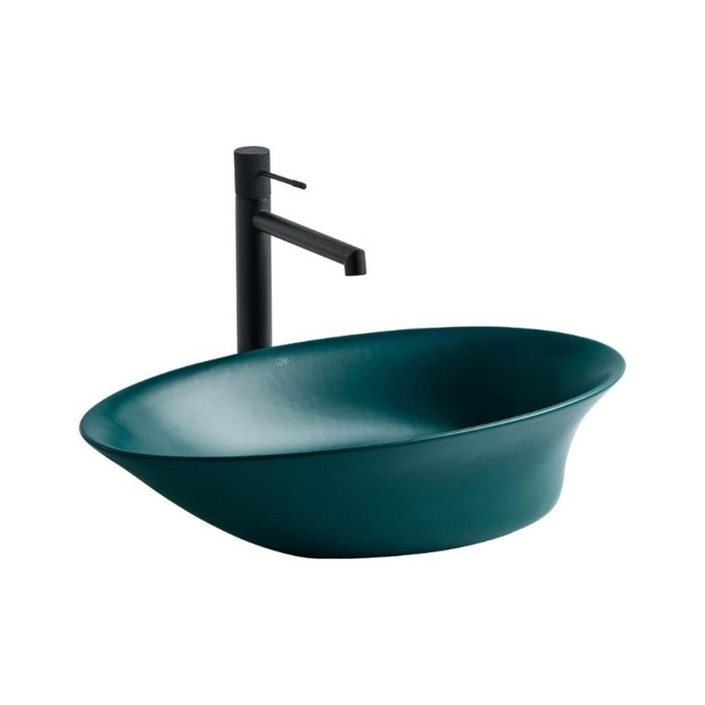 Lena EH-4610MY Tezgah Üstü Lavabo Mat Yeşil