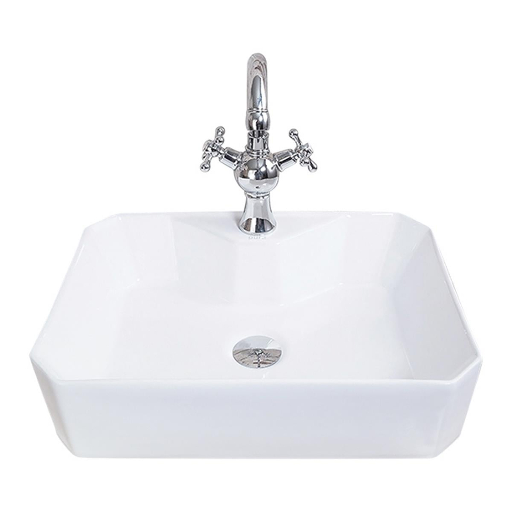 Pure Concept Beyaz Tezgah Üstü Çanak Lavabo