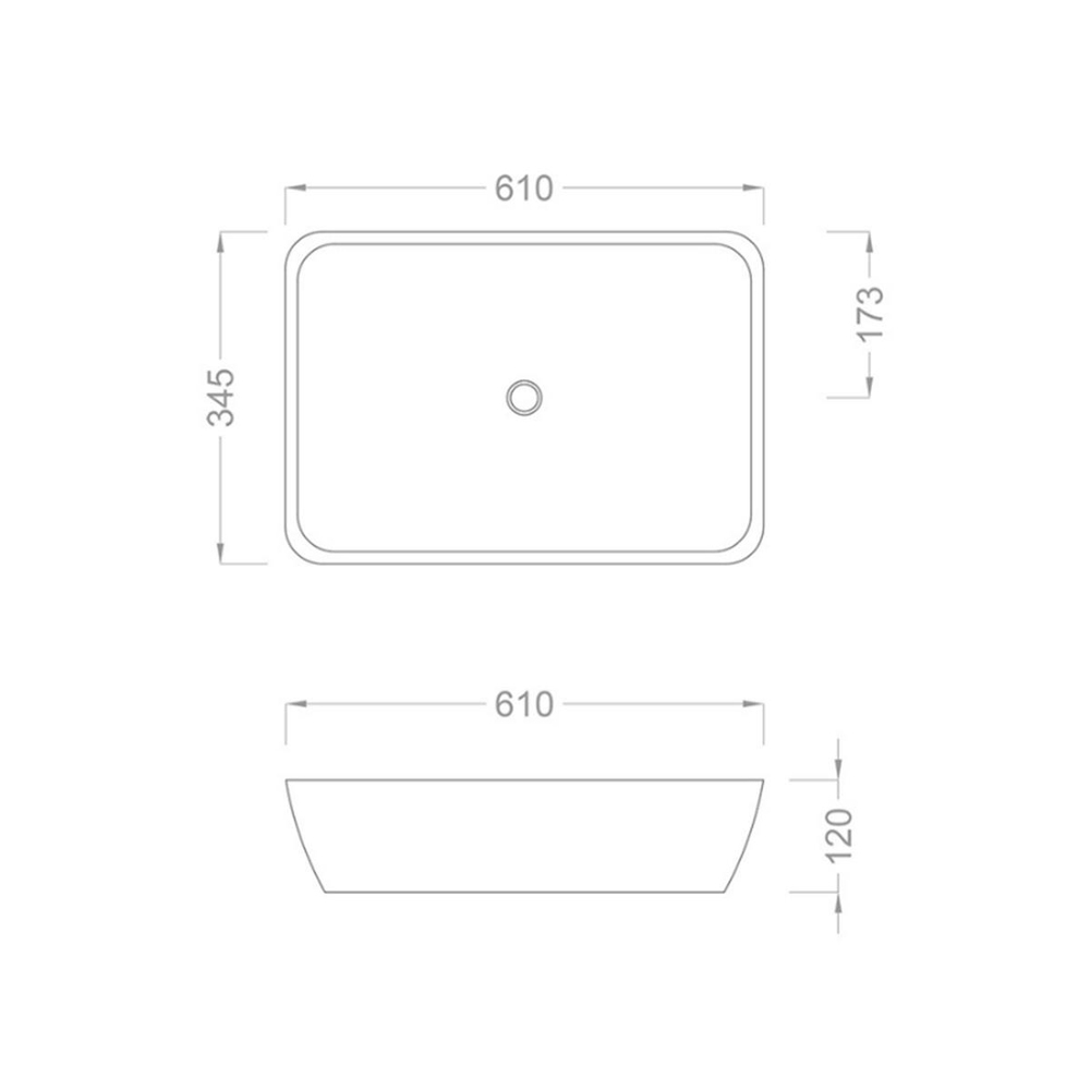 Pure Concept Mat Kırmızı Siyah Tezgah Üstü Çanak Lavabo