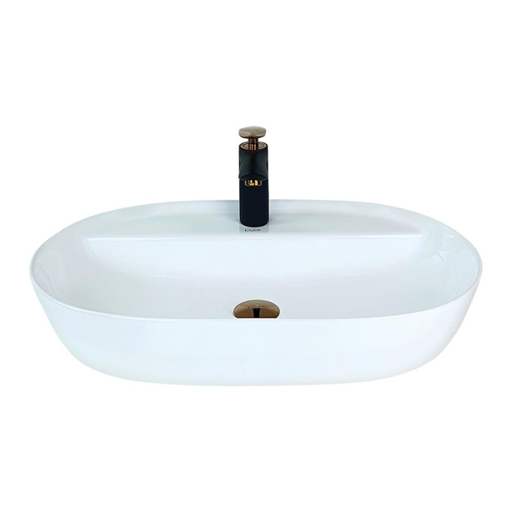 Pure Concept Beyaz Tezgah Üstü Çanak Lavabo