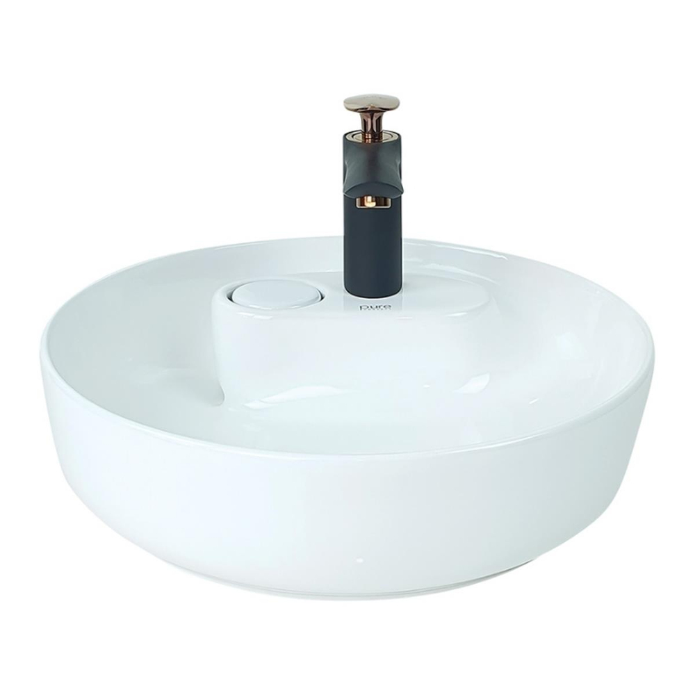 Pure Concept Beyaz Tezgah Üstü Çanak Lavabo