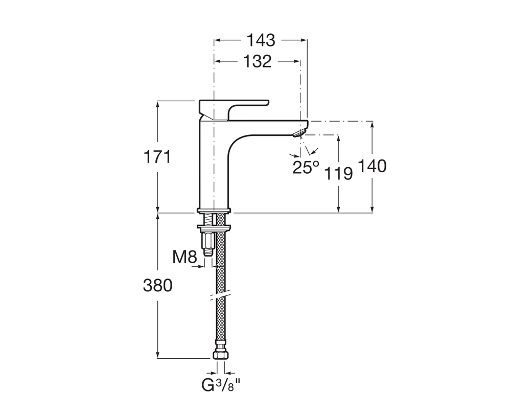 Roca L20 Mezzo Lavabo Bataryası