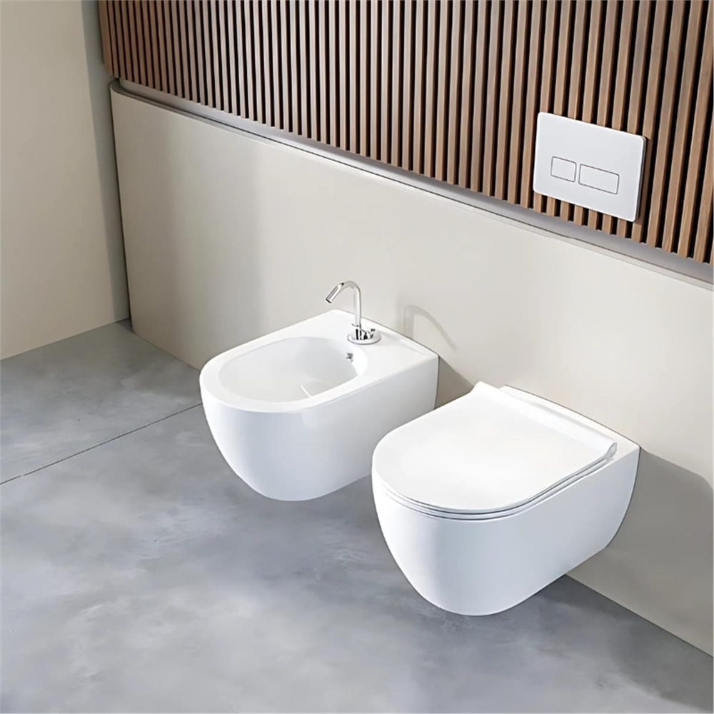 Turkuaz City Rimless Asma Klozet + Gala Slim PP Yavaş Kapanan Kapak