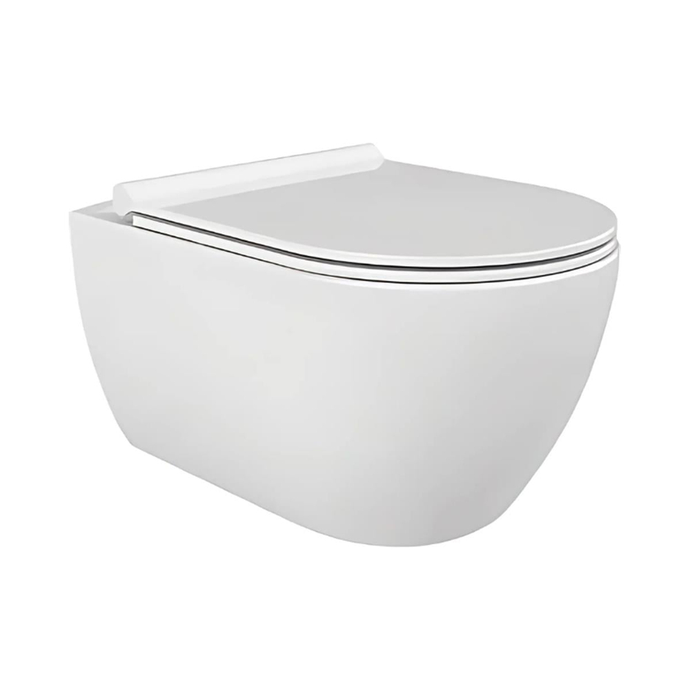 Turkuaz City Rimless Asma Klozet + Gala Slim PP Yavaş Kapanan Kapak