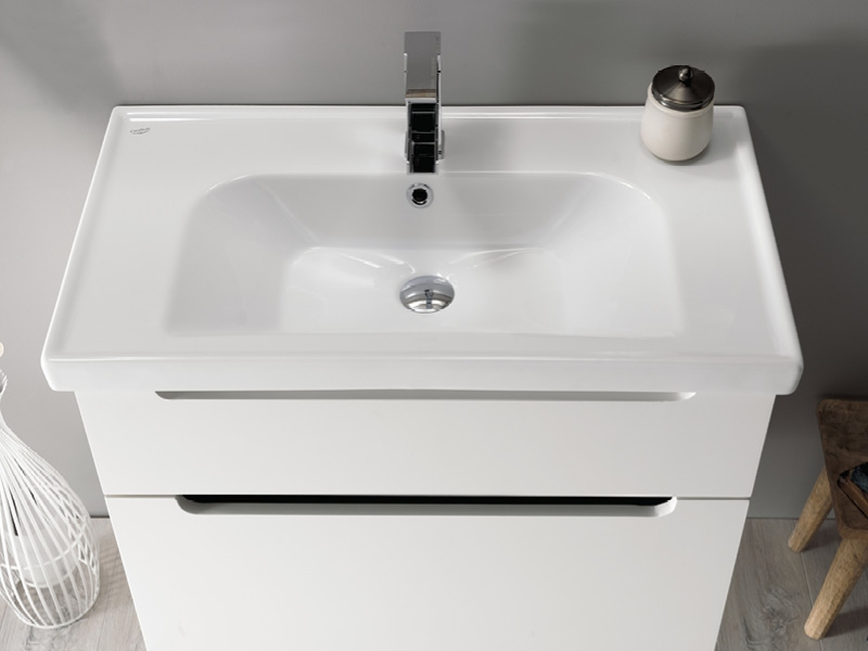 Turkuaz Frame 80x45 Cm Etajerli Lavabo
