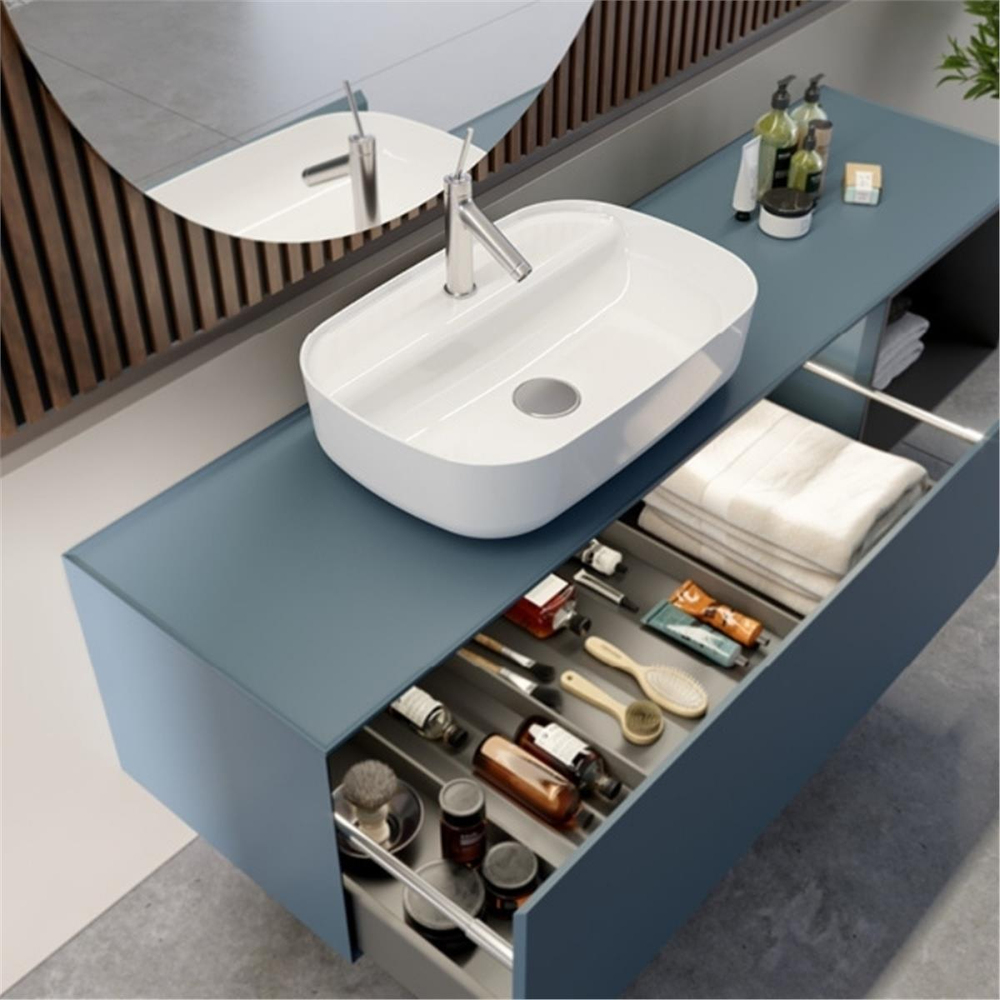Turkuaz Aqua 60*40 Tezgah Üstü Lavabo