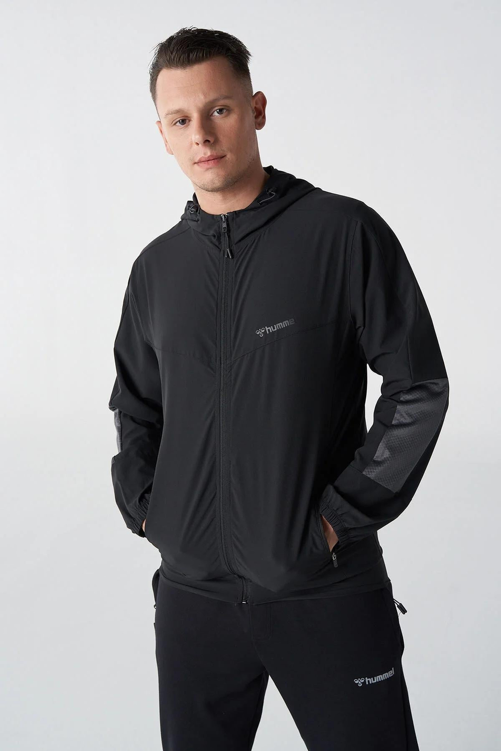 Hummel Hmljacob Zip Hoodie Erkek  Tam Fermuarlı Sweat