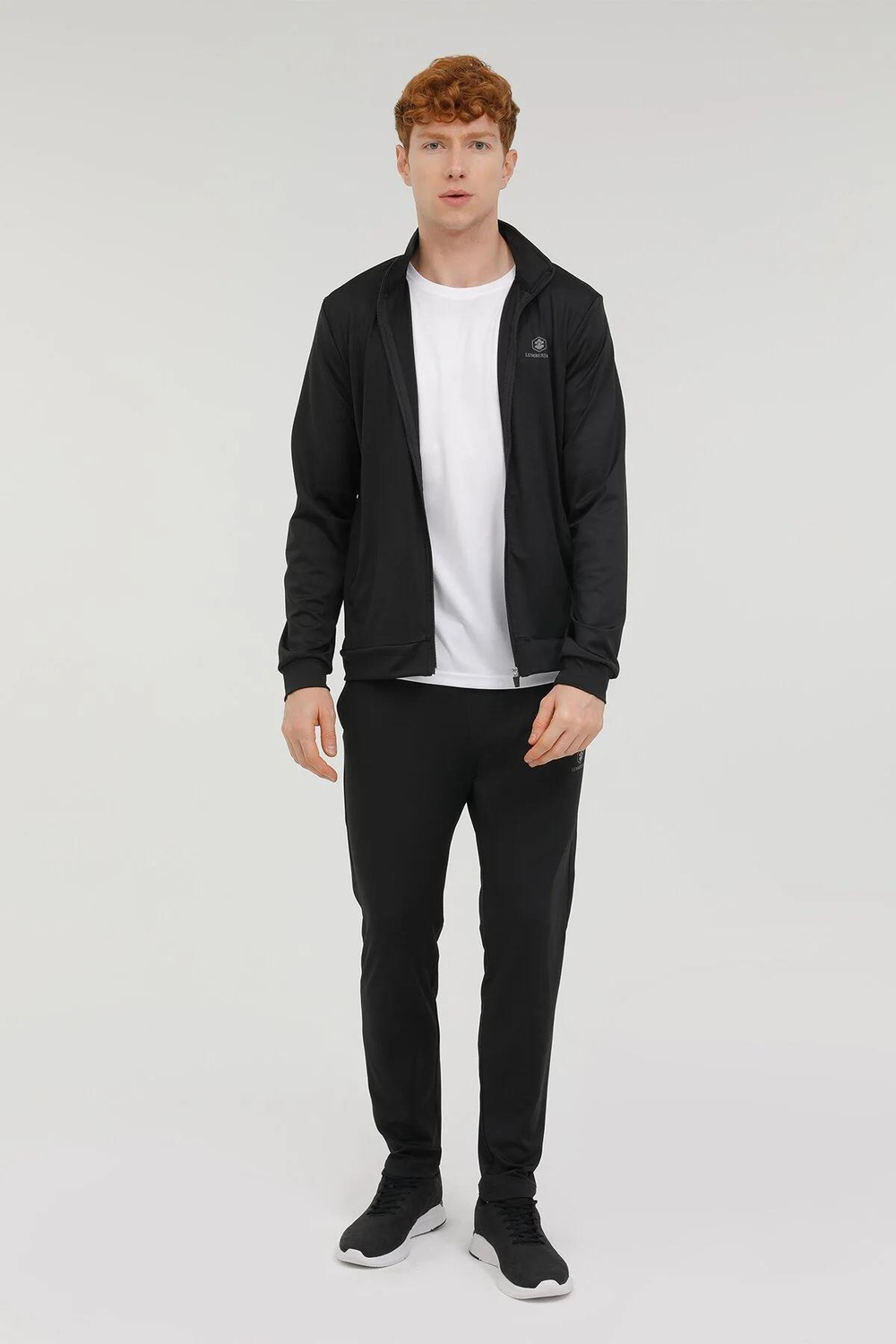 Lumberjack 2W M-Alex Track Suit 2Pr Erkek Siyah Eşofman Takım