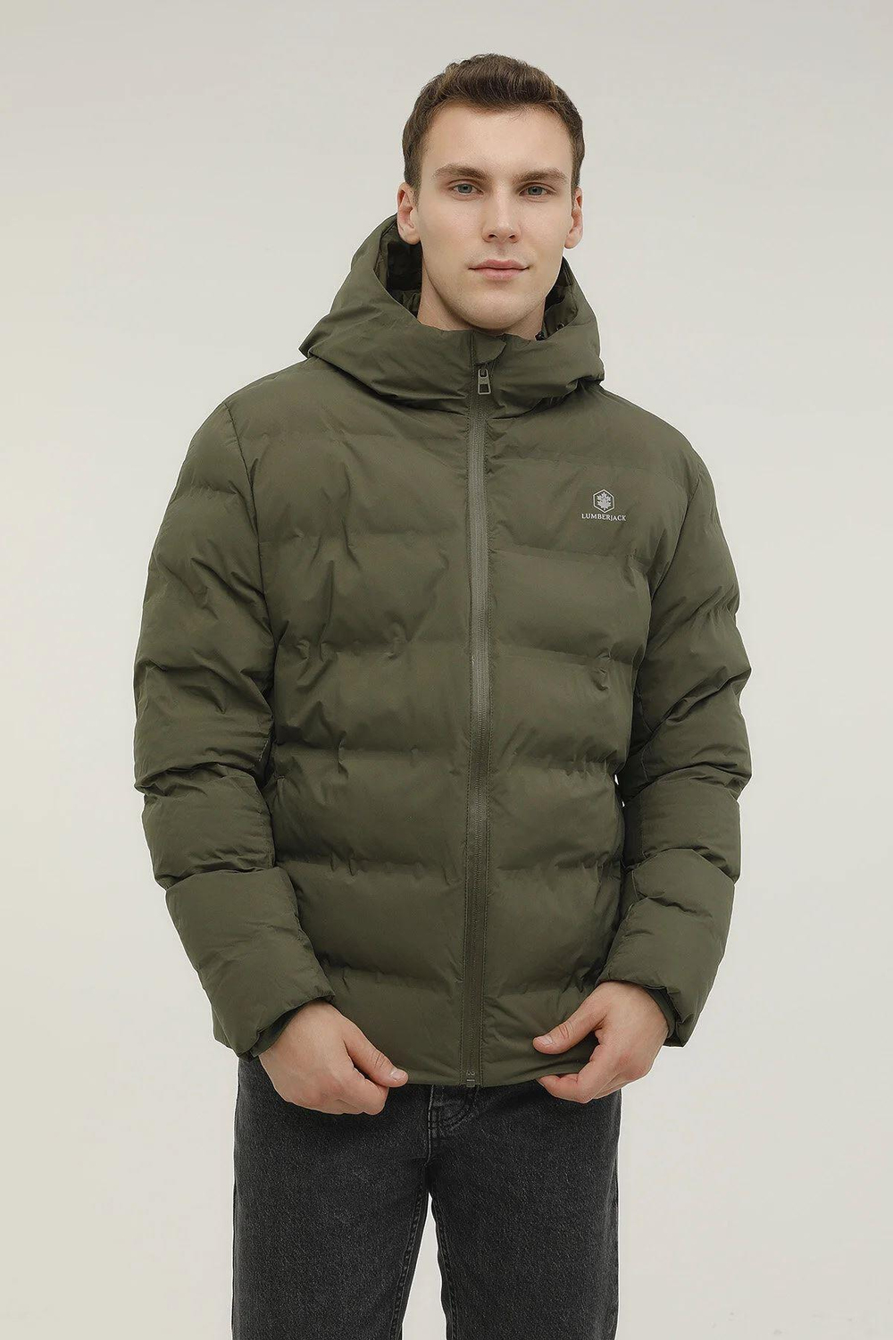 Lumberjack 2W M-Sn22 Nolan Coat 2Pr Erkek Haki Mont