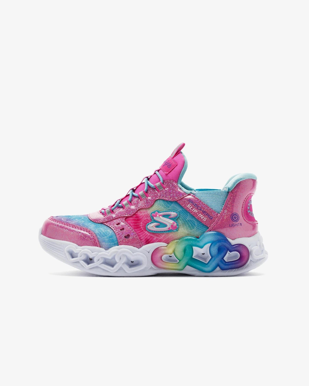 Skechers İnfinite Heart Lights - Eternal Shimmer Kız Çocuk  Spor Ayakkabı