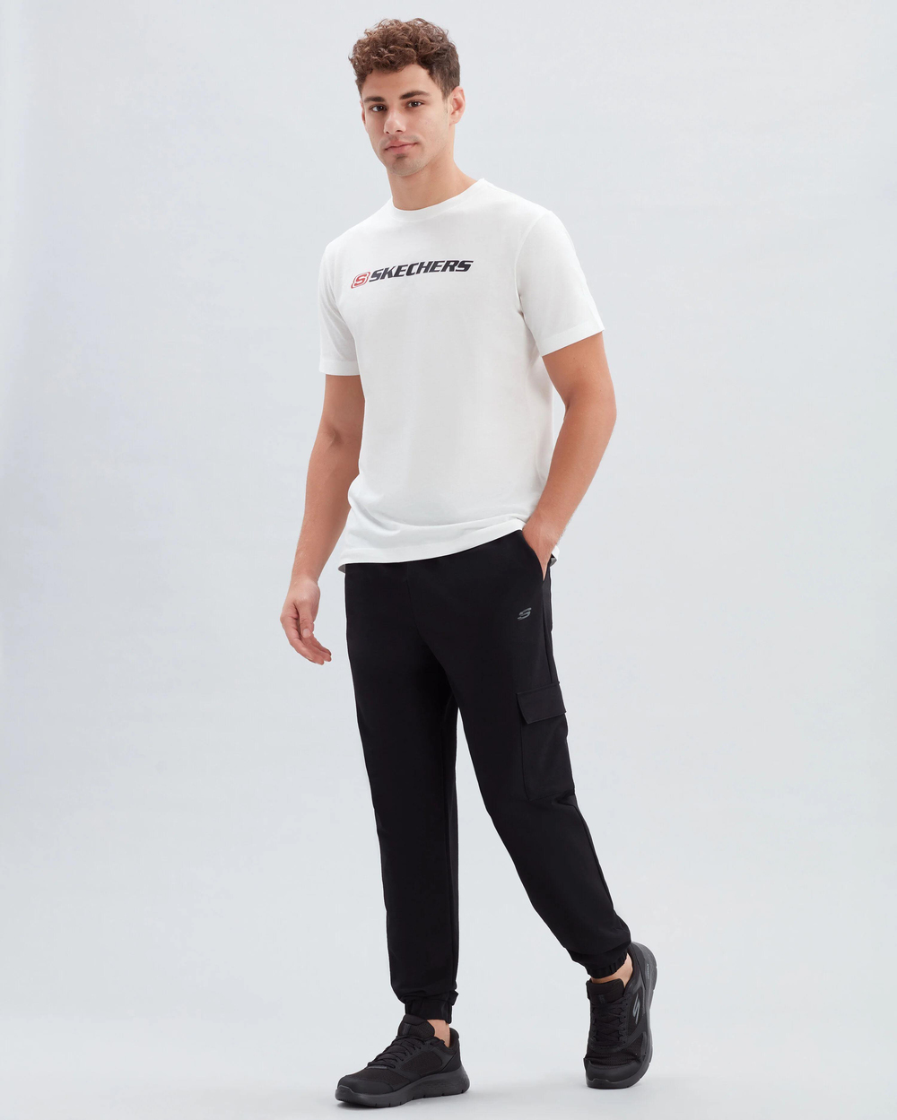 Skechers Micro Collection M Jogger Woven Pant Erkek Siyah Eşofman Alt
