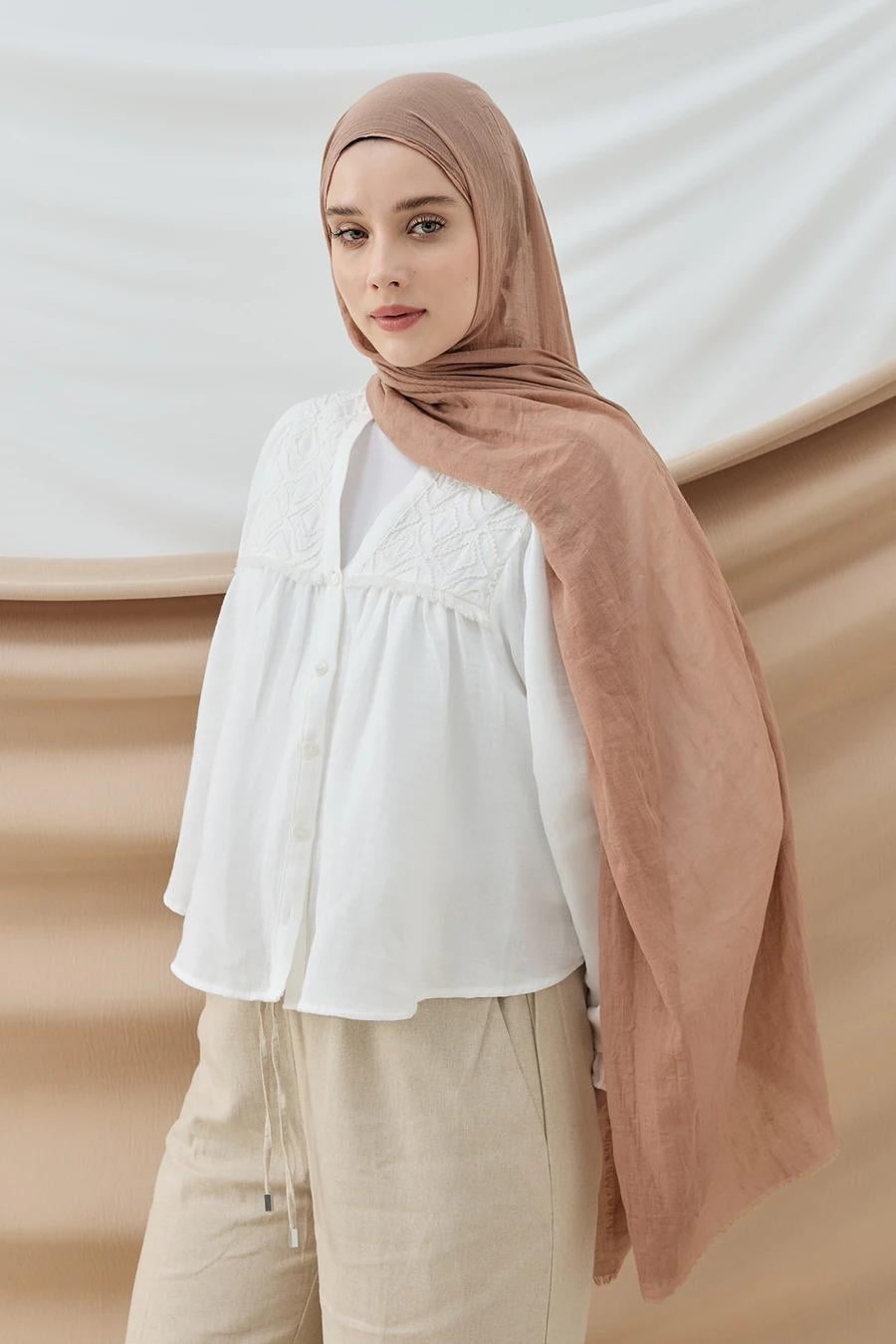 Aya Serisi Şal- Vizon