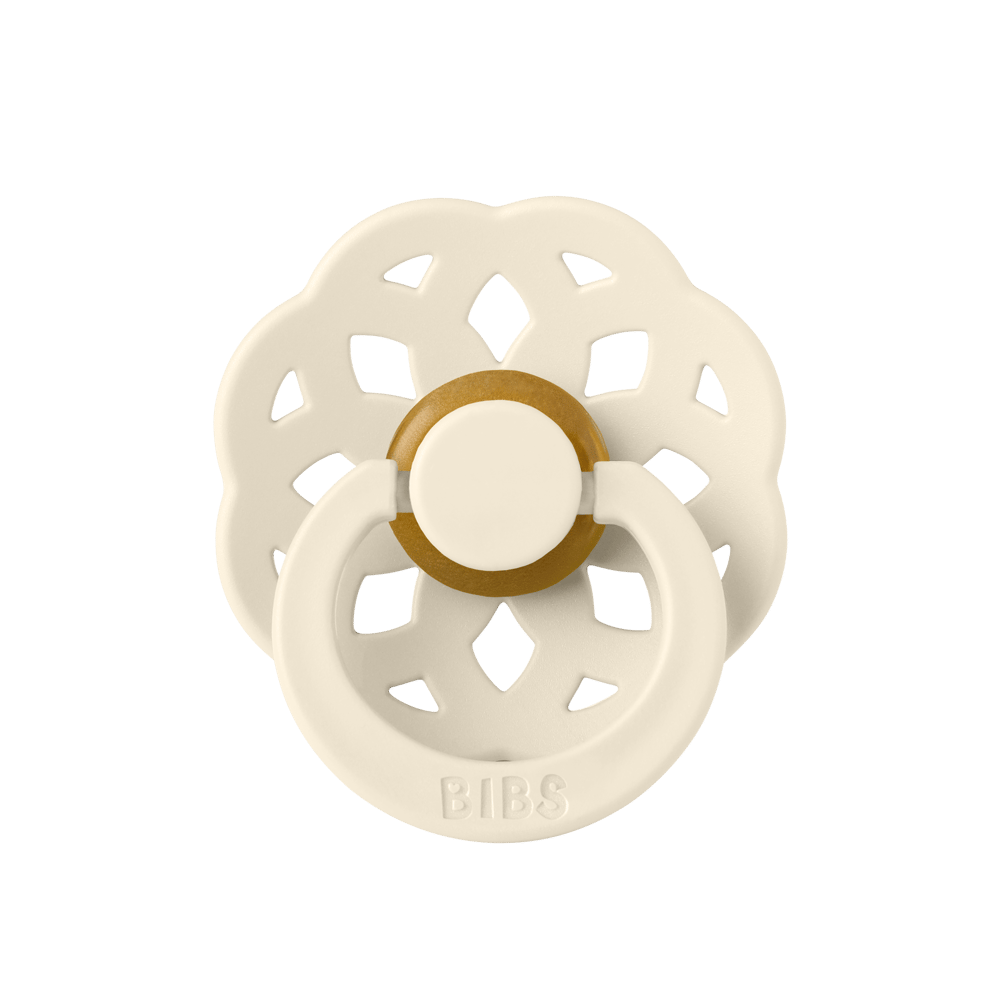 Bibs Boheme Kauçuk Emzik Ivory 1 Numara