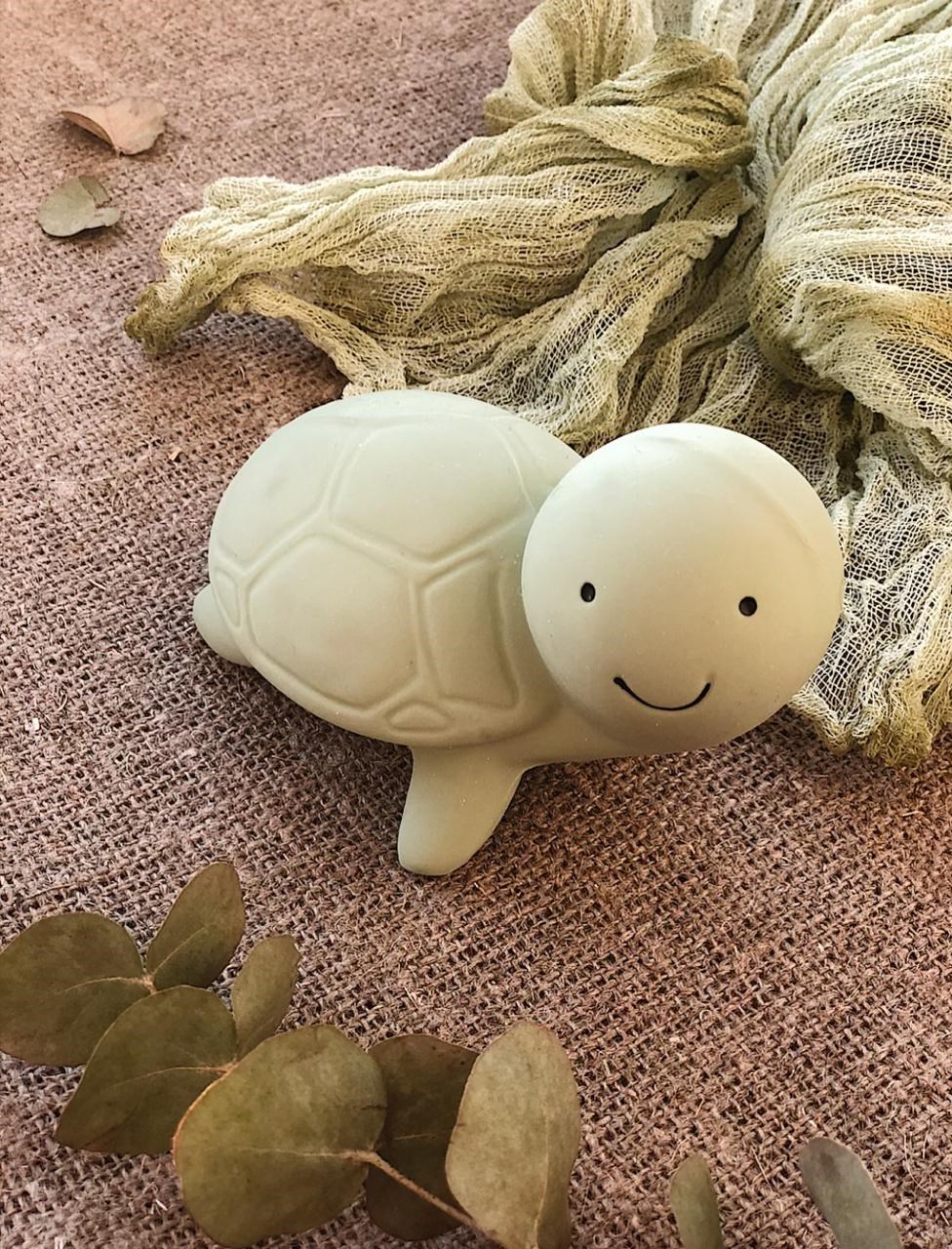 BIBS Doğal Kauçuk Diş Kaşıyıcılı Oyuncak - Turtle