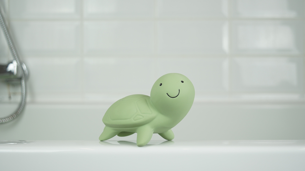 BIBS Doğal Kauçuk Diş Kaşıyıcılı Oyuncak - Turtle