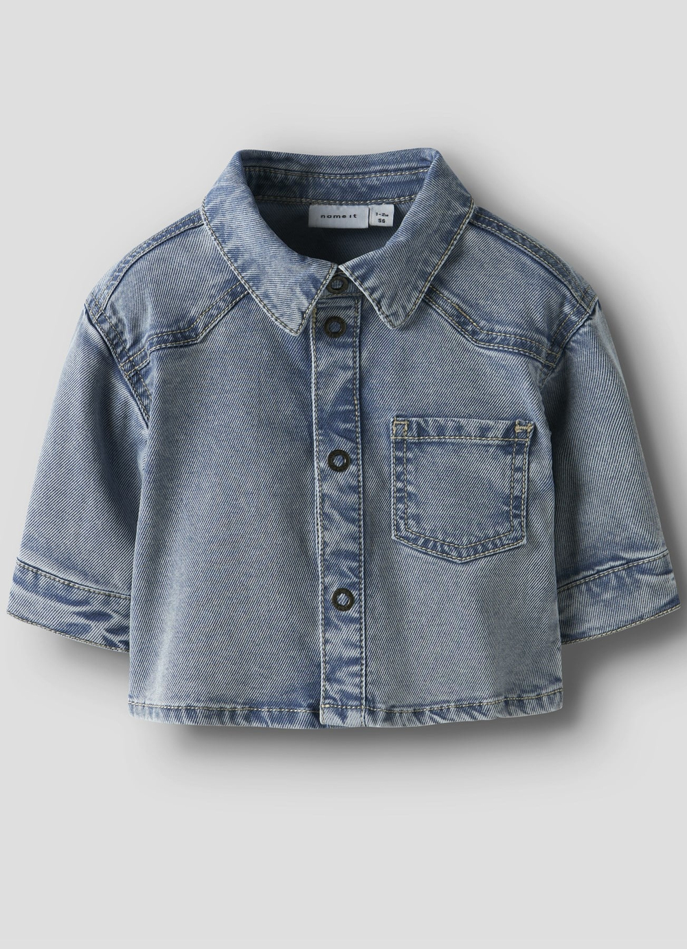 Gömlek Mavi Denim
