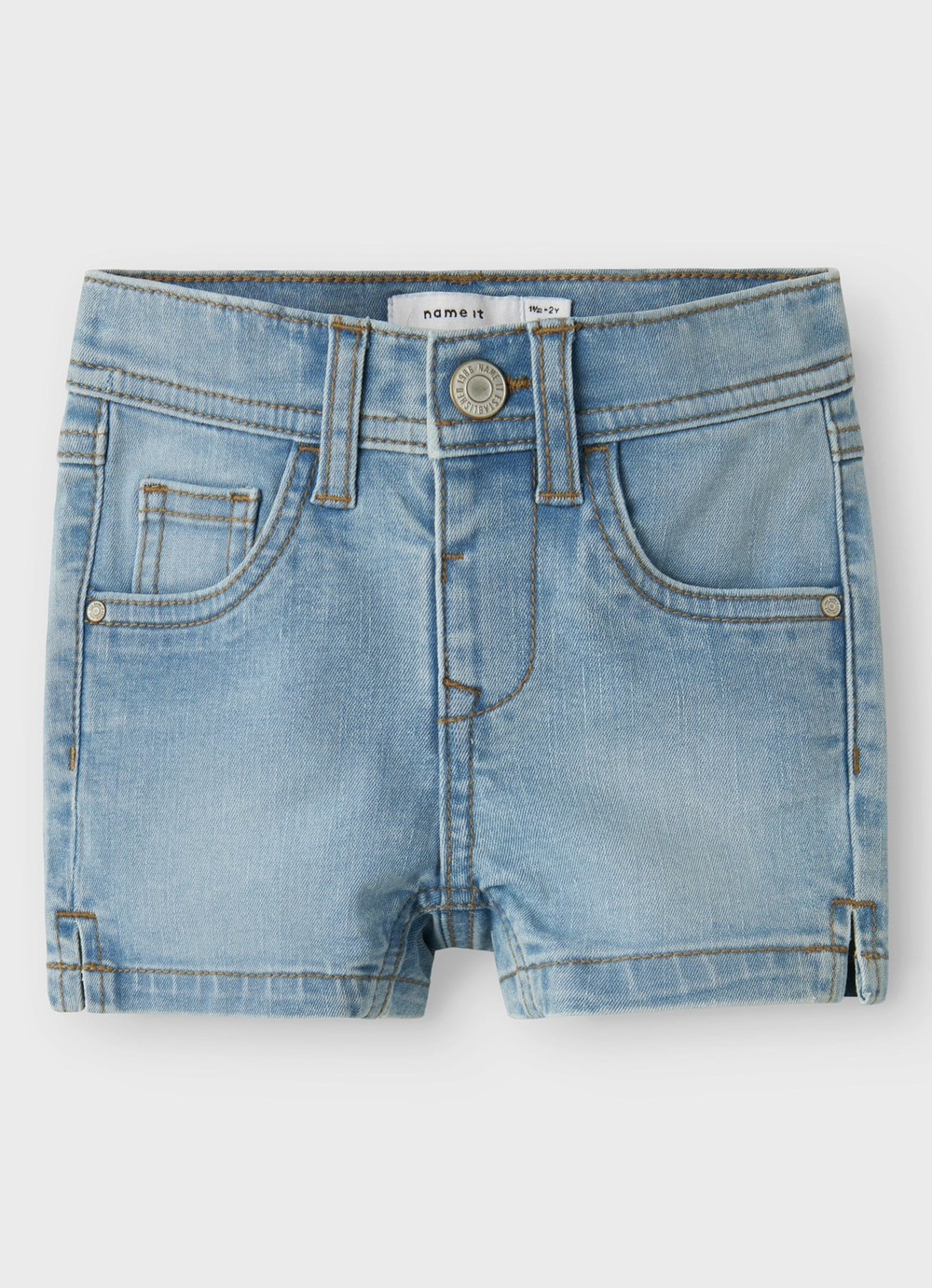 Name IT Şort Açık Mavi Denim
