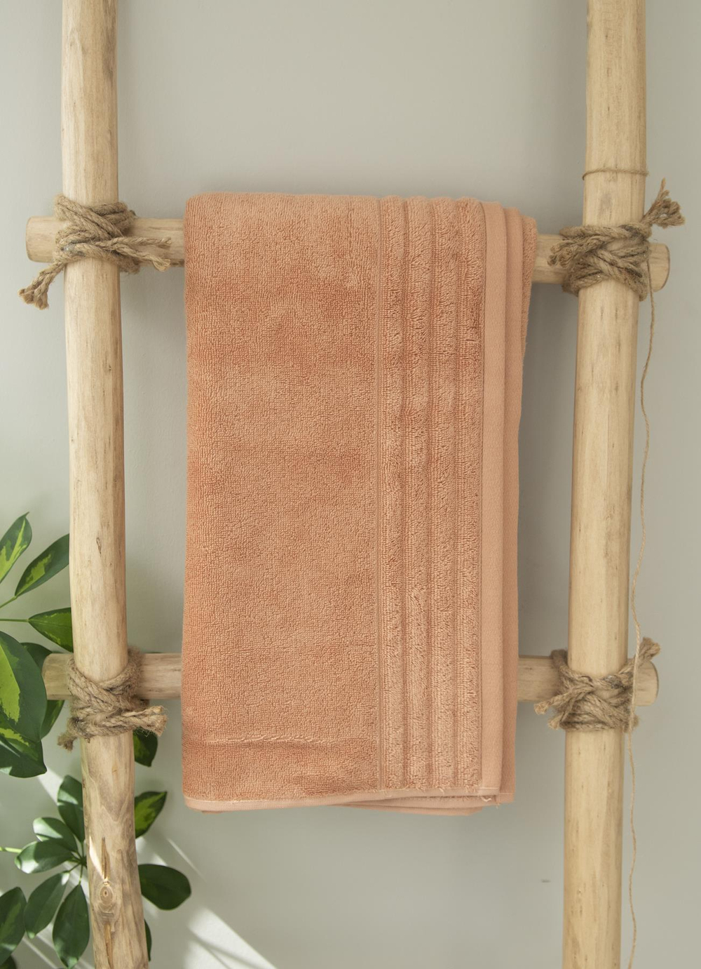 Organik Baş Havlusu Tarçın 70*140 CM