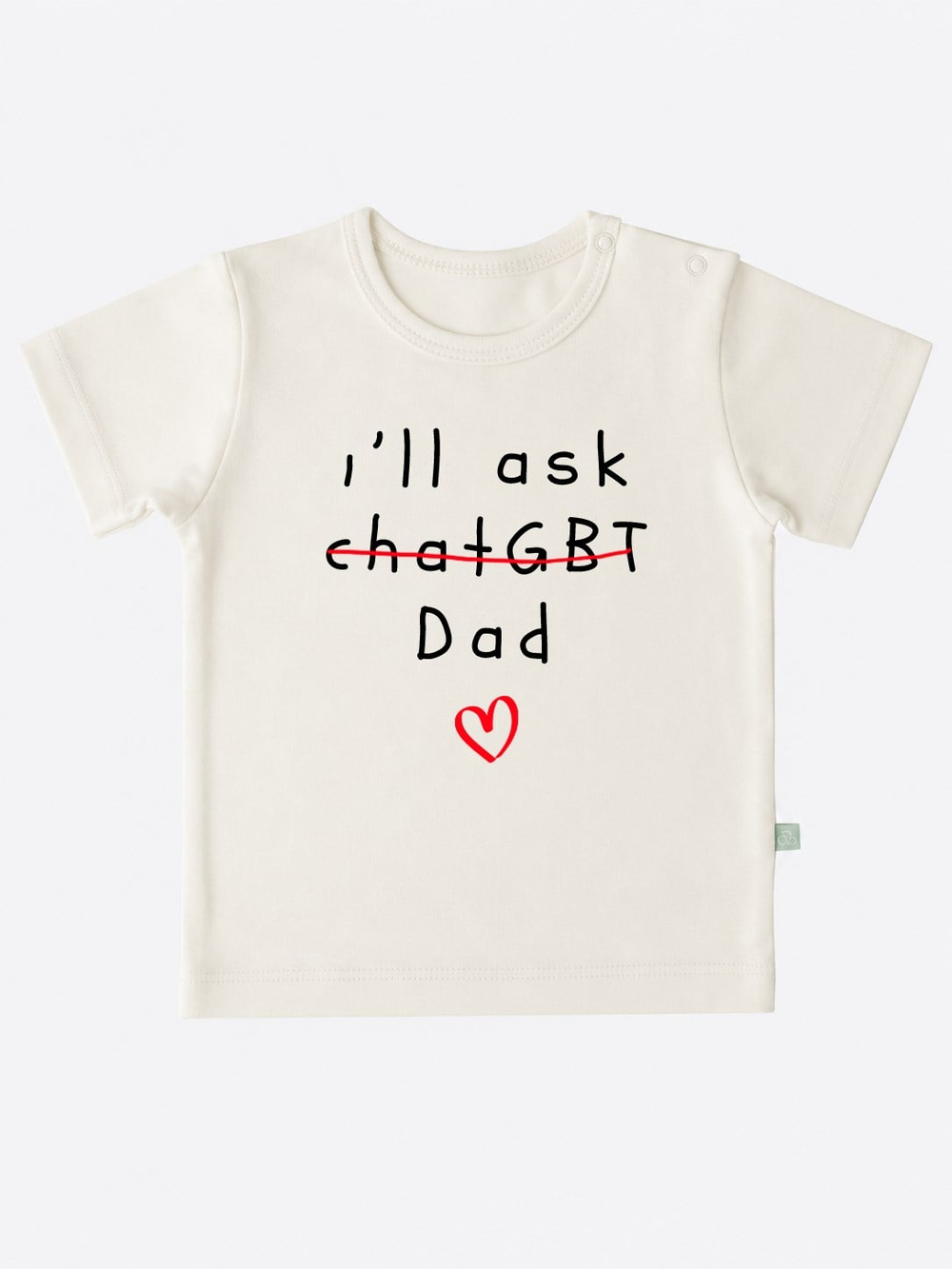 Organik Best Mom Ever Çocuk T-Shirt Ekru
