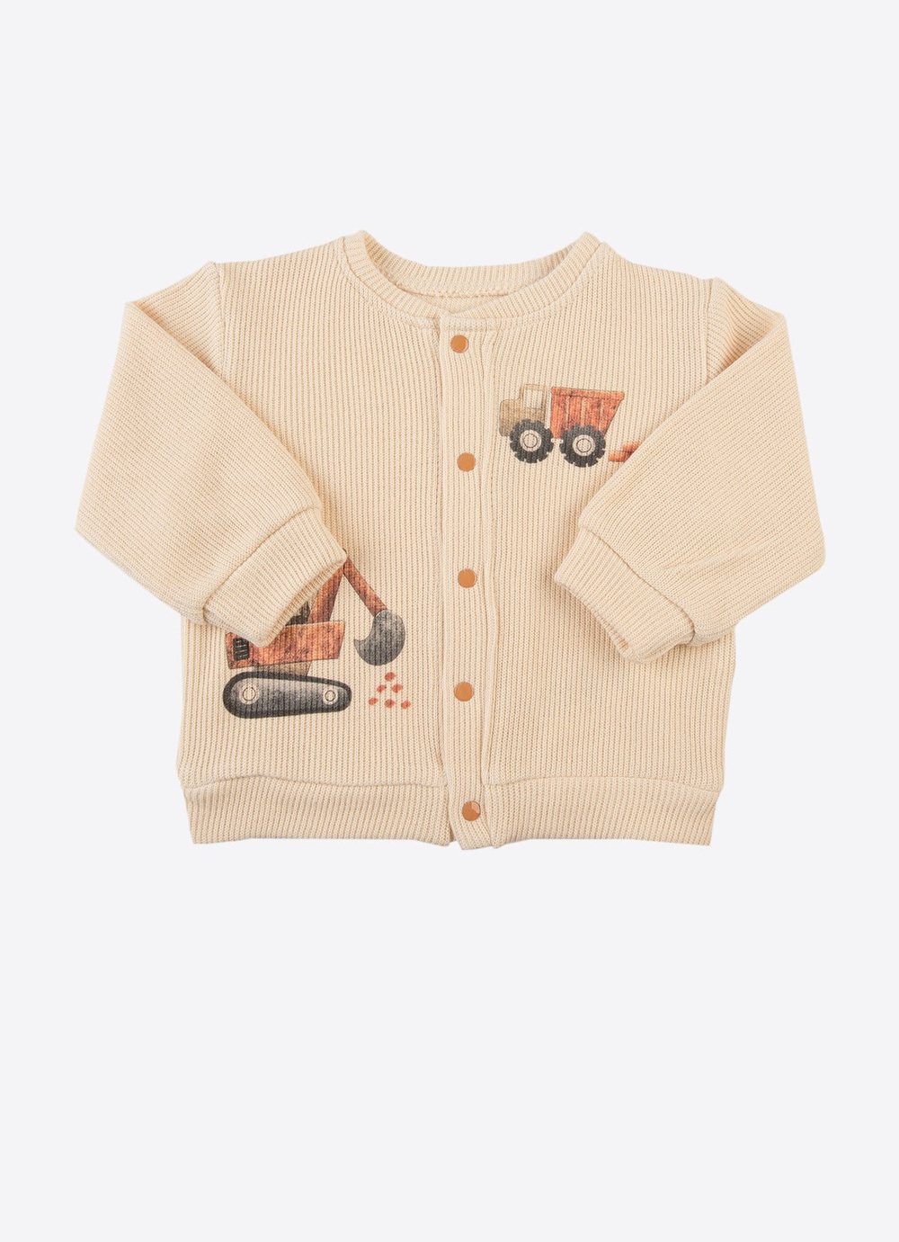 Organik Builder Hırka Bej