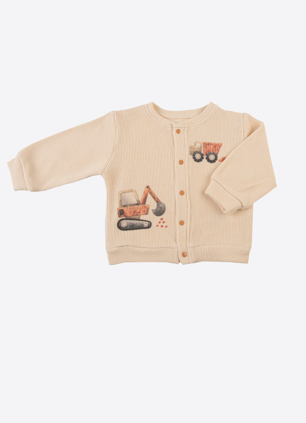 Organik Builder Hırka Bej
