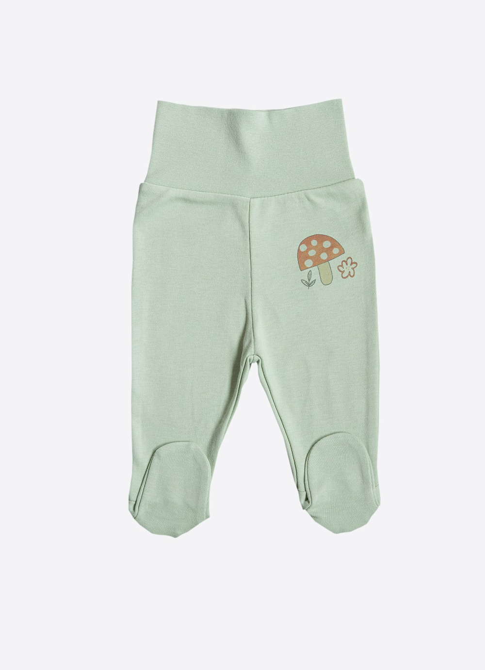 Organik Cute Bunny 3lü Patikli Pantolon Pembe
