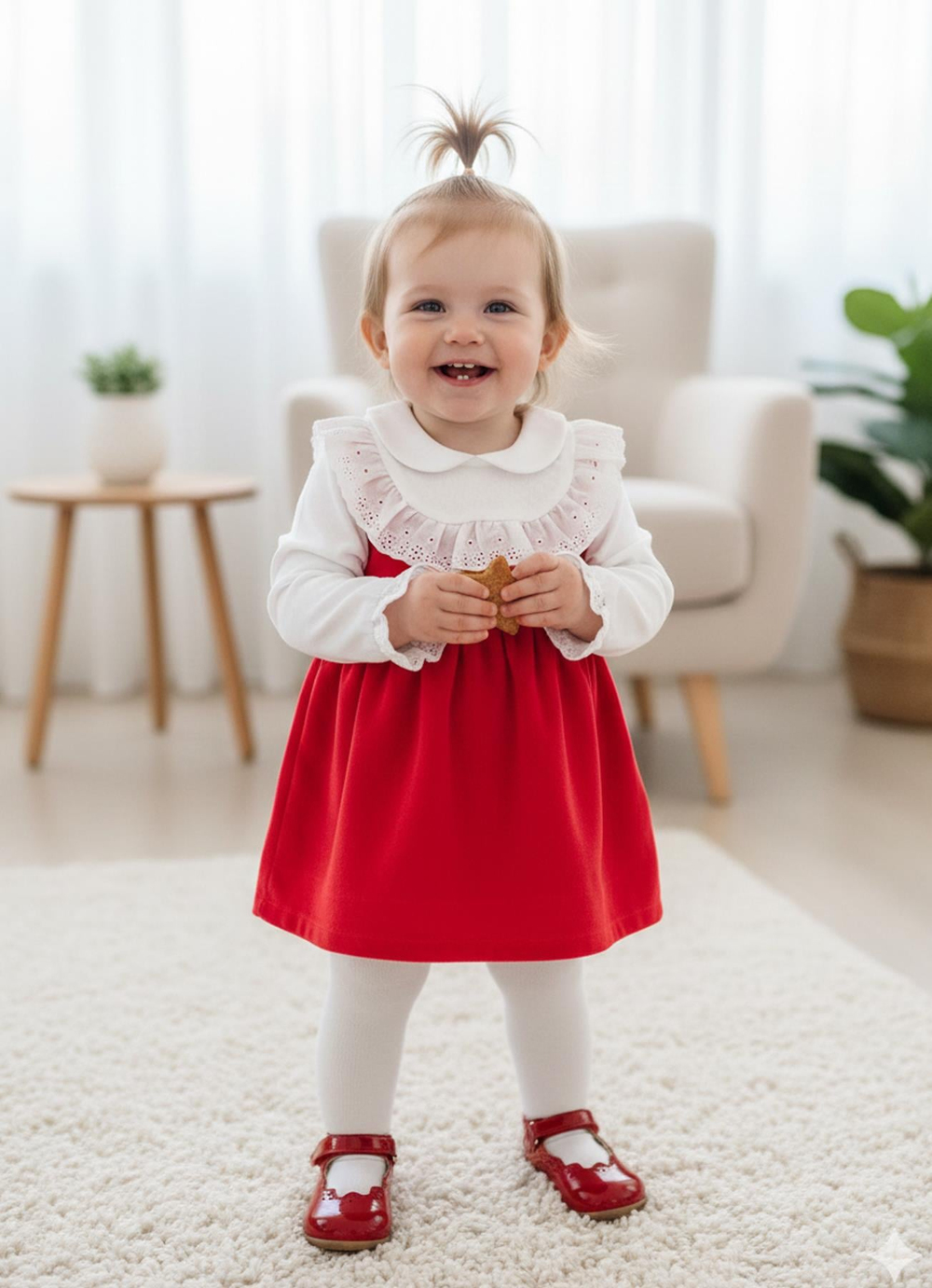 Organik Dancer Elbise Kırmızı