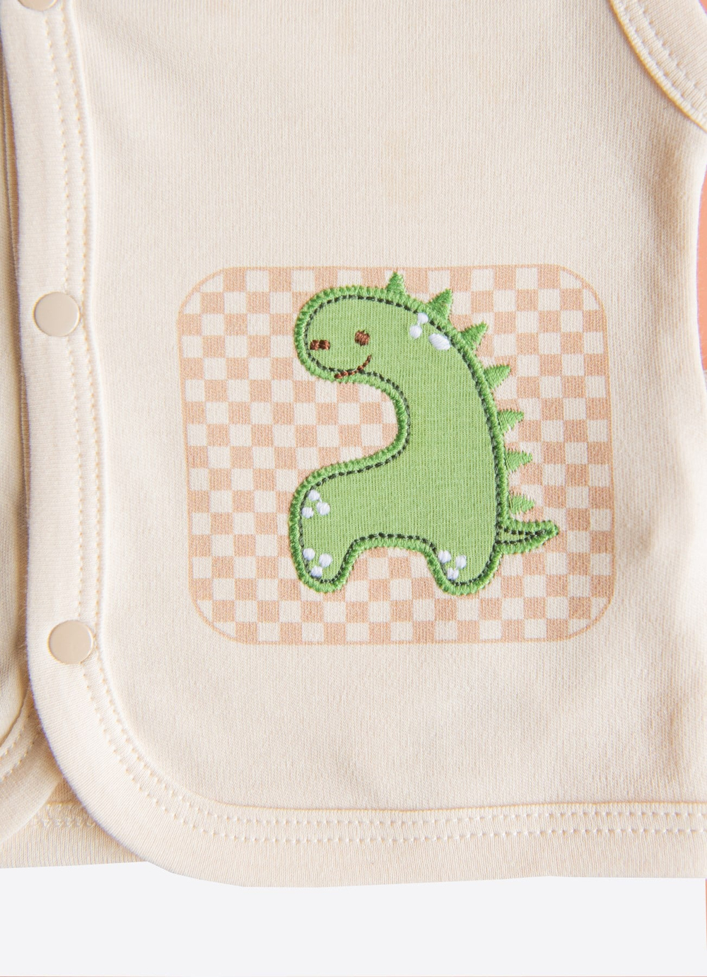 Organik Dinomush Yelek Natural