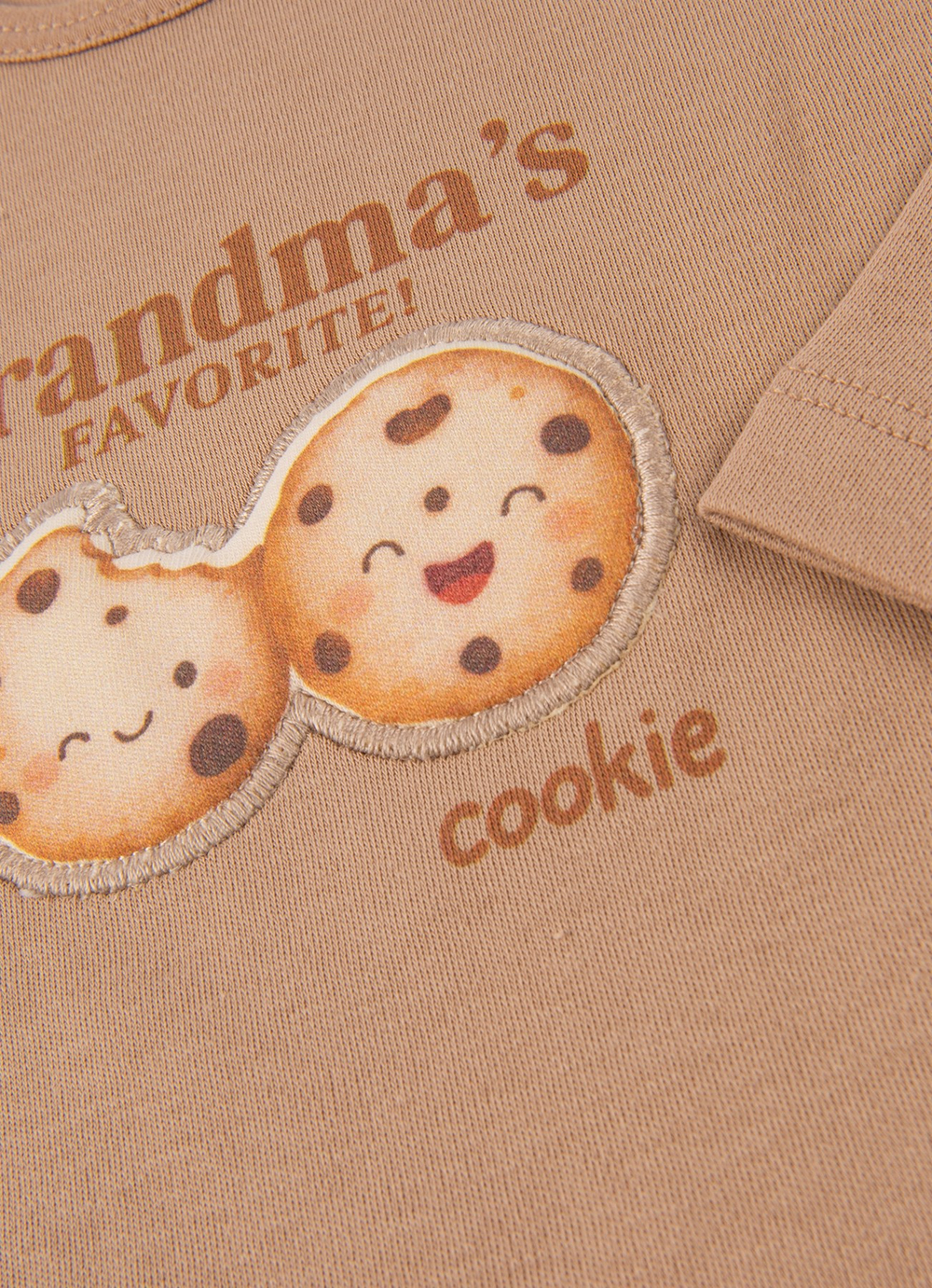 Organik Grandmas Cookie 2li Takım Bej