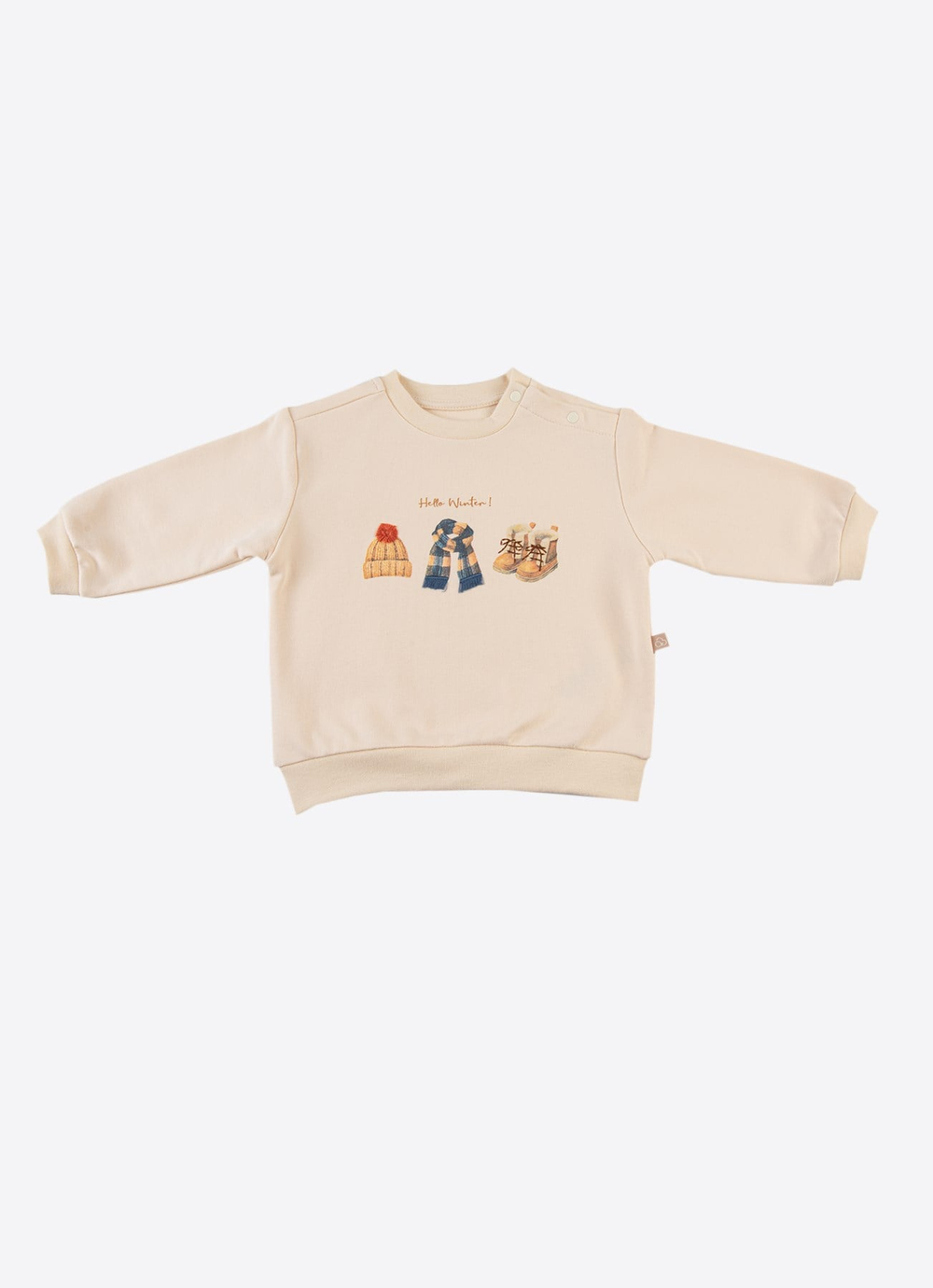Organik Hello Winter Sweat Natural