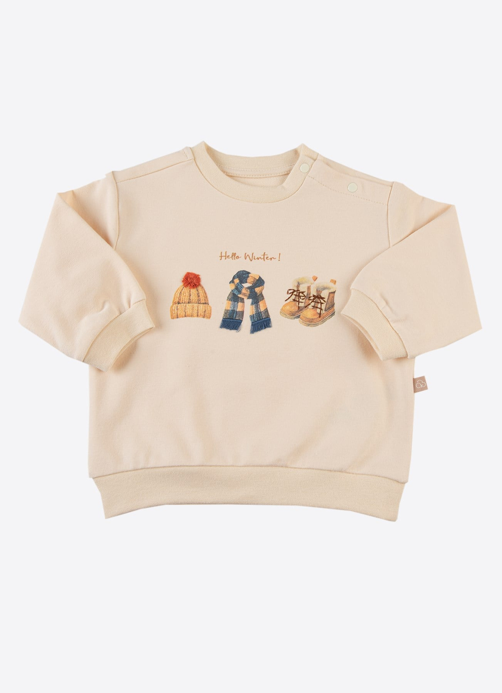 Organik Hello Winter Sweat Natural